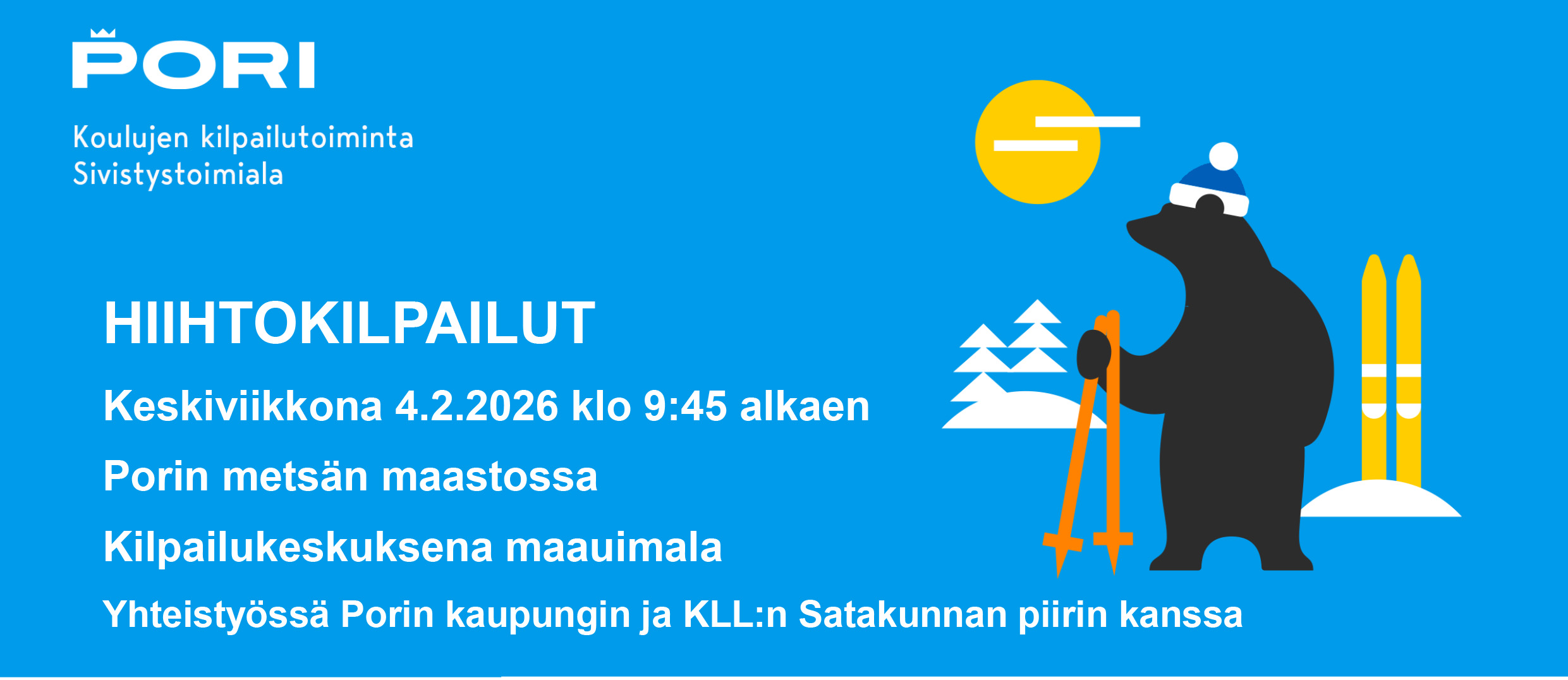 Hiihtokilpailukutsu KLL jakoon